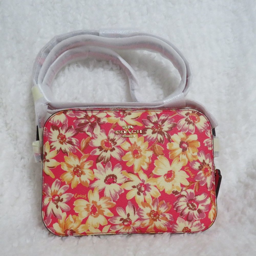 Coach Vintage Daisy Print Mini Camera Bag (Pink)